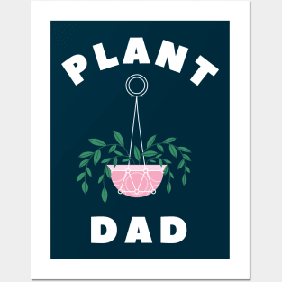 Plant Dad V1 Dark Posters and Art